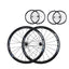 PASAK JKLapin Bicycle 700C 40MM V Brake 100x130MM Wheelset Road Bike 11S Bend Straight Pull Alloy Wheels
