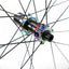 PASAK RS Road Bike 50mm Carbon Fibre Wheelset Disc Brake Thru Axle 12x100 12x142mm 4 Bearing Colorful Hub Straight Pull Spokes 700C Wheels Rim