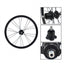 PASAK 74x112MM 16Inch 349 External 7Speed Wheelset  4 Bearing Aluminum Alloy Wheels Rims For Brompton Bicycle