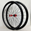 PASAK Road Bike 700C Wheelset Sealed Bearing 40MM Rim Flat Spoke C V Brake 11 12 Speed Ultralight Bicycle Wheel