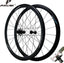 PASAK Road Bicycle 700C Wheelset 40MM V Brake Aluminum Alloy Wheels Front 20H Rear 24H 12Speed Straight Pull Rim 6 Claw 100 135