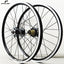 PASAK Mountain Bike Bicycle Wheel 20 Inch 406 24 Holes 100/135 HB12 Hub Six Holes Disc Brake Aluminum Alloy Six Claws