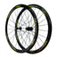 PASAK Road Bike 700C Wheelset Sealed Bearing 40MM Rim Flat Spoke C V Brake 11 12 Speed Ultralight Bicycle Wheel